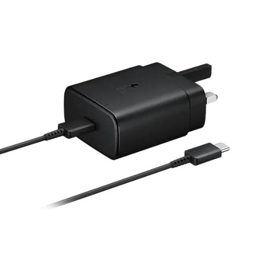 Samsung 45W PD Super Fast Power Adapter with Type-C to Type-C cable-Black Image 2