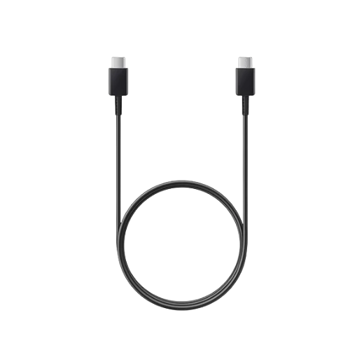 Samsung Fast Charging USB Type-C to Type-C Cable (3A)-Black Image 0
