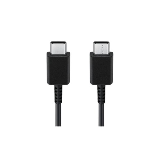 Samsung Fast Charging USB Type-C to Type-C Cable (3A)-Black Image 1