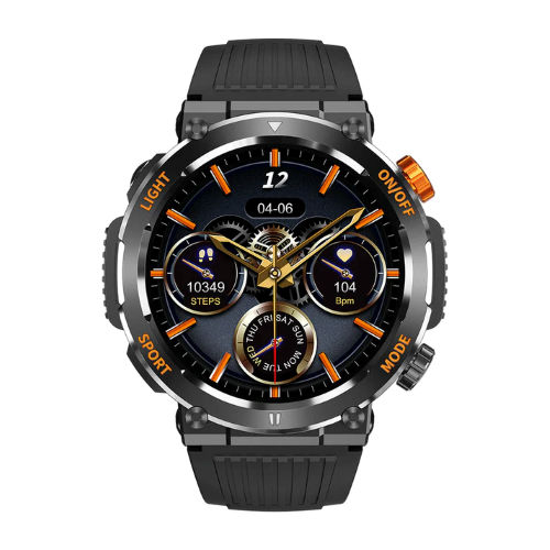 COLMI V68 Bluetooth Calling Smart watch-Black Image 1