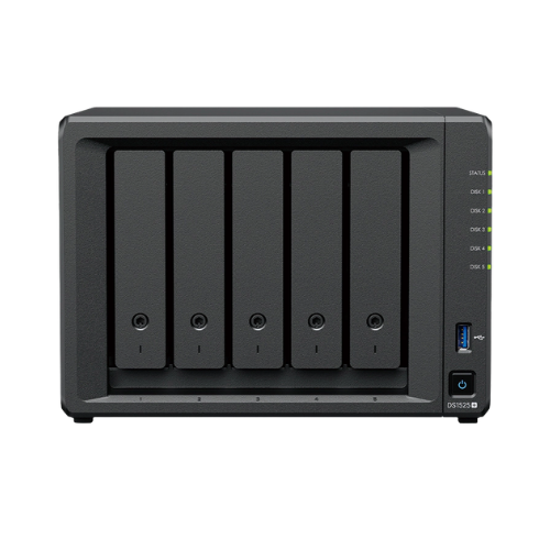 Synology DiskStation DS1525+ 5-Bay NAS Storage Image 0