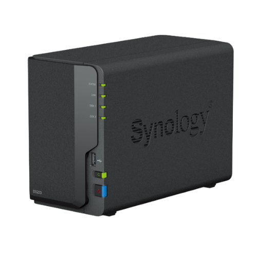 Synology DiskStation DS223 2-Bay NAS Storage Image 1