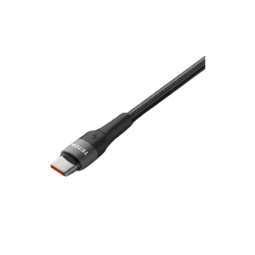 Teton 100W 5A 1.2M Type-C to Type-C Fast Charging Data Cable Image 1