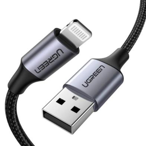 UGREEN 60157 Lightning To USB 2.0 A Male Cable Image 1