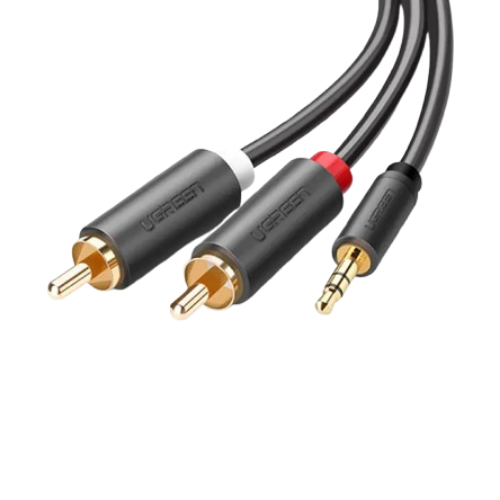 UGREEN AV102 (10514) 3.5mm to 2x RCA Audio Cable - 10M Image 0
