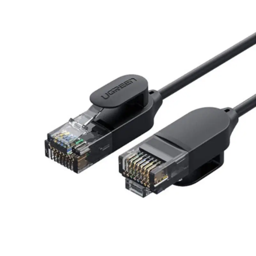 UGREEN CAT 6A Pure Copper Ethernet Cable NW122 (70332) 1m-Black Image 0