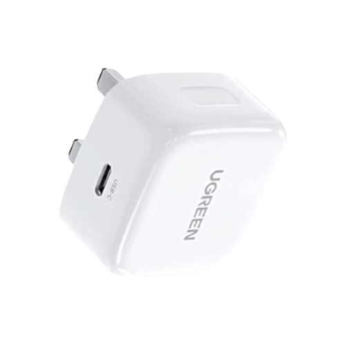 UGREEN CD127 30W USB-C PD Fast Charger UK (70197)-White Image 1