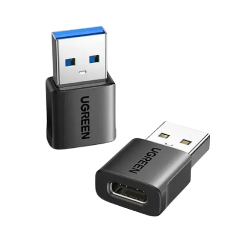 UGREEN US701 (45275) USB-A Male to USB-C Female Adapter Set 2-Pack