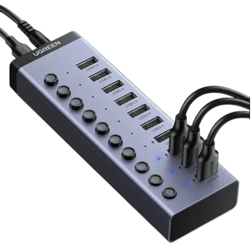 UGREEN CM482 (30779) 10-Port USB 3.0 Hub Image 1
