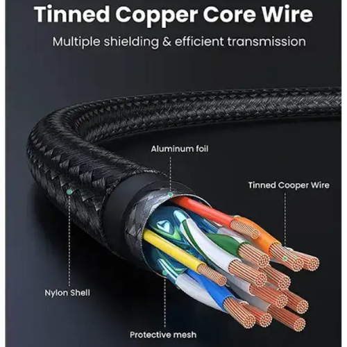 UGREEN HD119 (30999) 4K HDMI Male to Male Braided Cable - 1M Image 2