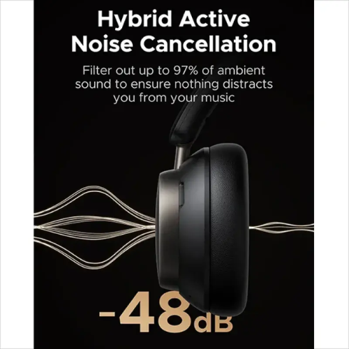 UGREEN HP206 (55687) Studio Pro Hybrid ANC Headphone-Black Image 2