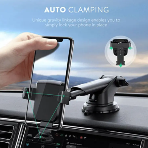 UGREEN LP200 Gravity Phone Holder with Suction Cup-Black Image 2