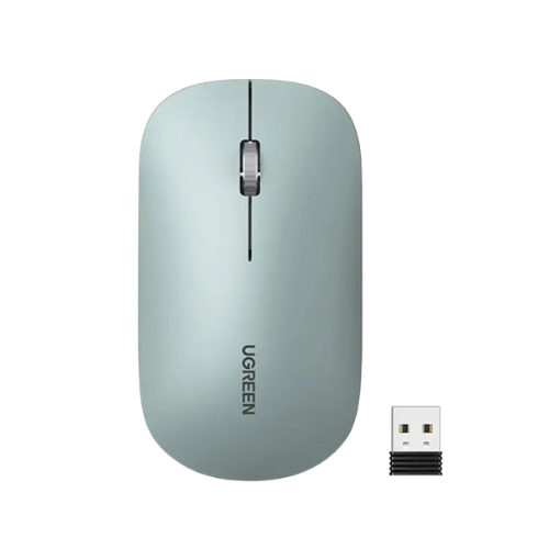 UGREEN MU001 (90374) Portable Wireless Mouse - Green Image 3