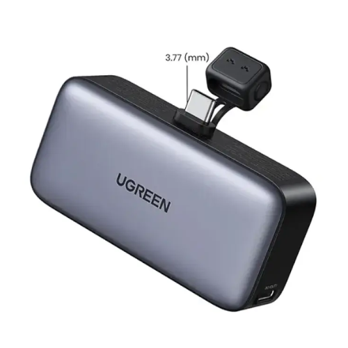 UGREEN PB503 (35338) 5000mAh Power Bank with Built-in USB-C Connector Image 1