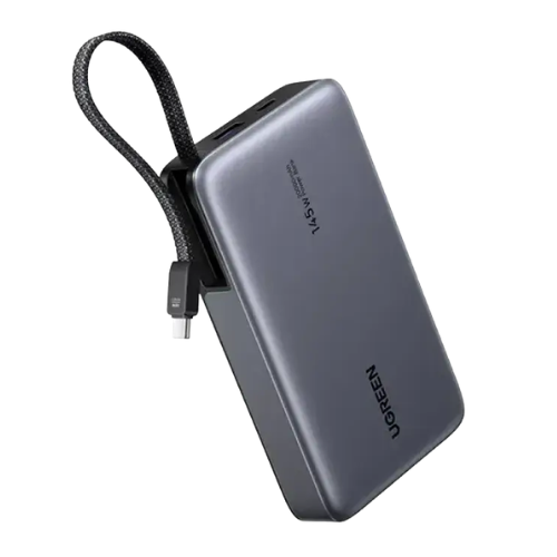 UGREEN PB551 (55992B) 20000mAh 145W Power Bank with Built-in Cable Image 2