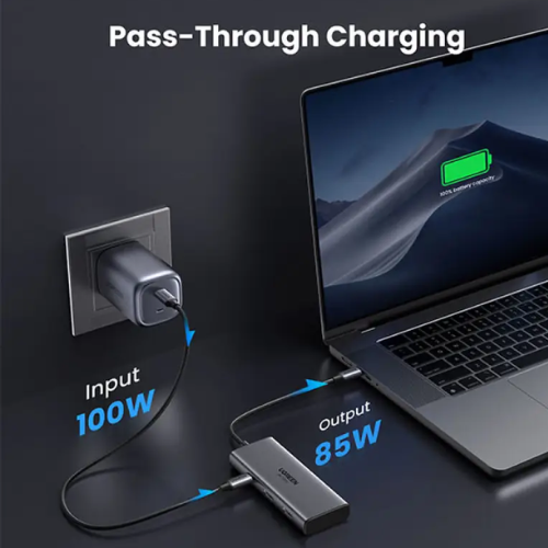 UGREEN Revodok 206 CM498 (15852) 6-in-1 USB-C Docking Station Image 2