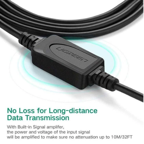 UGREEN US122 (10362) USB A to USB B 2.0 Active Printer Cable - 15M Image 3