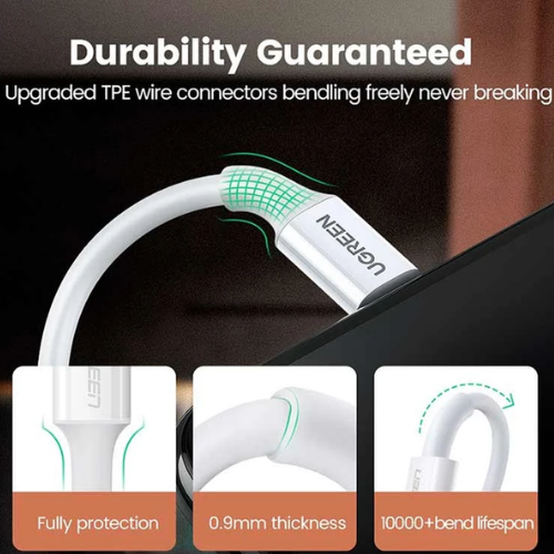 UGREEN US155 (20728) USB-A Male to Lightning Male Cable Image 2