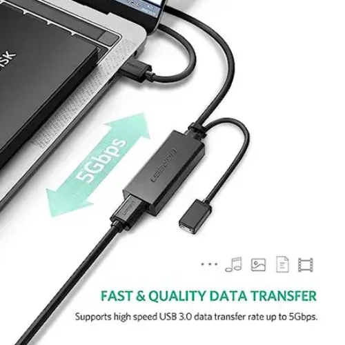 UGREEN US175 (20826) USB 3.0 Extension Cable - 5M Image 2