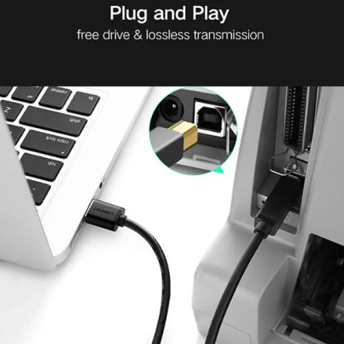 UGREEN US210 (30753) USB 3.0 AM to BM Print Cable-1M Image 2