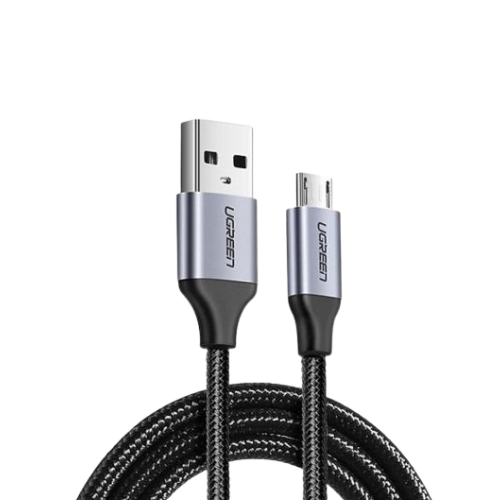 UGREEN US290 (60146) Micro USB 2.0 Cable 1M Metal-Black Image 2