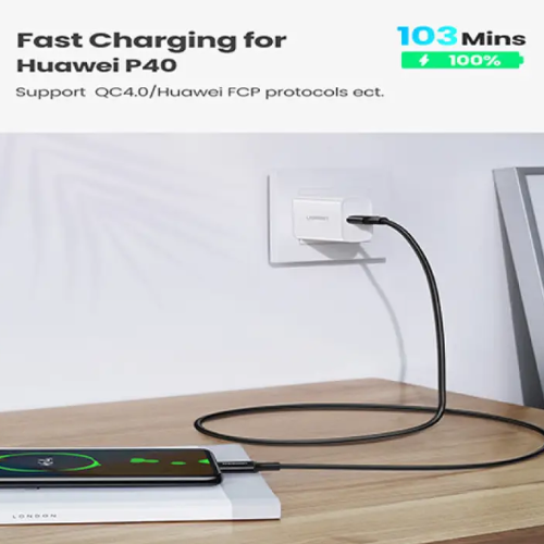 UGREEN US300 (80371) USB Type-C 2.0 Charging Cable 100W-1M Image 2