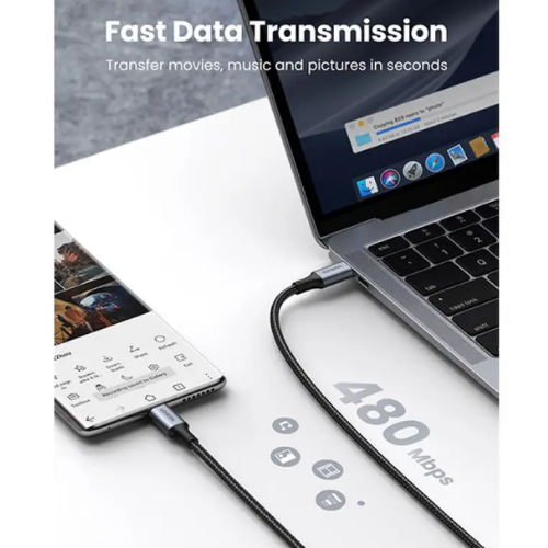 UGREEN US316 (70427) Type C to Type C Cable-1M Image 2