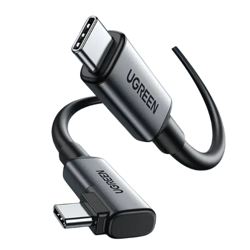 UGREEN US551 (90629) Right Angle USB Type-C to USB Type-C Link Cable - 5M Image 1
