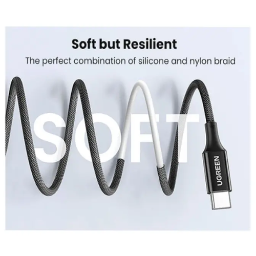 UGREEN US557 (15275) USB Type-C Silicone Fast Charging Cable-1M Image 1