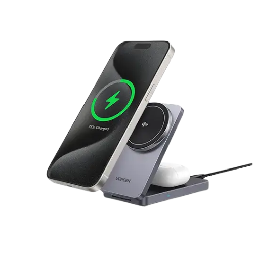 UGREEN W706 (45023) 2-in-1 20W Magnetic Wireless Charger