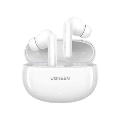 UGREEN WS205 (45585) HiTune T6s Hybrid ANC Earbuds-White Image 2