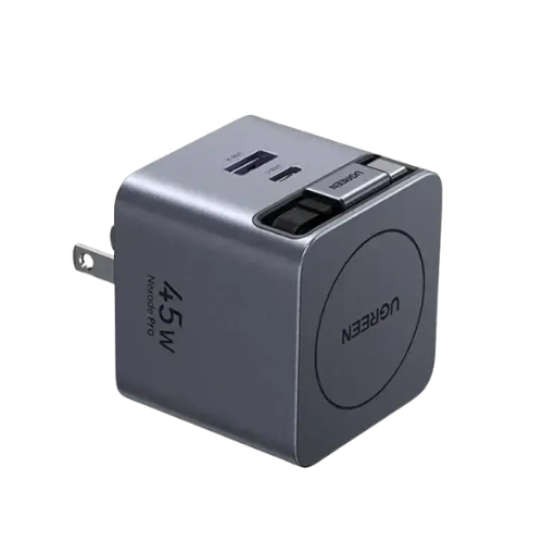 UGREEN X614 (65821) 45W GaN Fast Charger with Retractable Cable Image 3