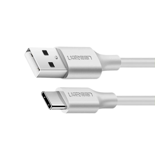 Ugreen US287 (60122) USB Type-C Charging Cable 1.5M White Image 1