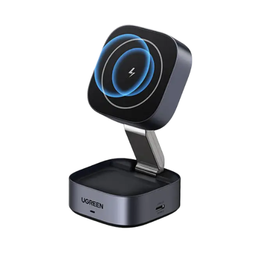 Ugreen W526 (35278) 2-in-1 Magnetic Wireless Charger Image 1
