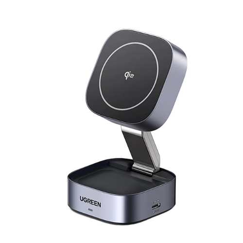 Ugreen W702 (35316) 15W 2-in-1 Magnetic Wireless Charger Image 2