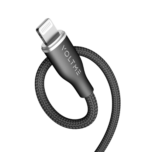 VOLTME PowerLink RUGG USB-C to Lightning Cable 1.2M-Black Image 1