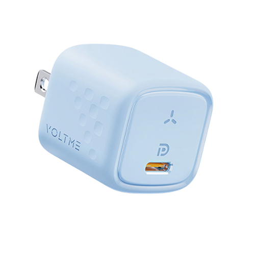 VOLTME Revo 30 Mini 30W Type-C Wall Adapter-Blue Image 0