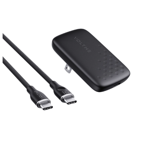 VOLTME Revo 30 EVO Ultra-Slim Adapter with 1M Cable 30W-Black Image 1