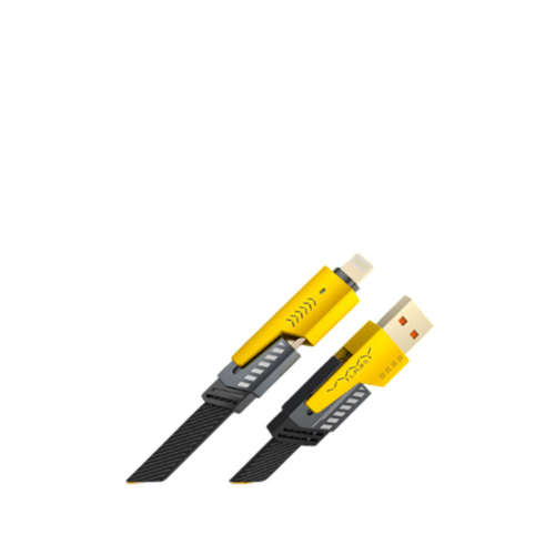 Vyvylabs Elite Series 4-in-1 Fast Charging Cable-Black Image 1