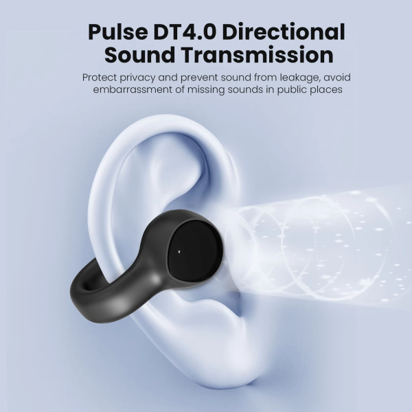 Vyvylabs OWS30 Hanging Ear Sports Earphones-Black Image 2