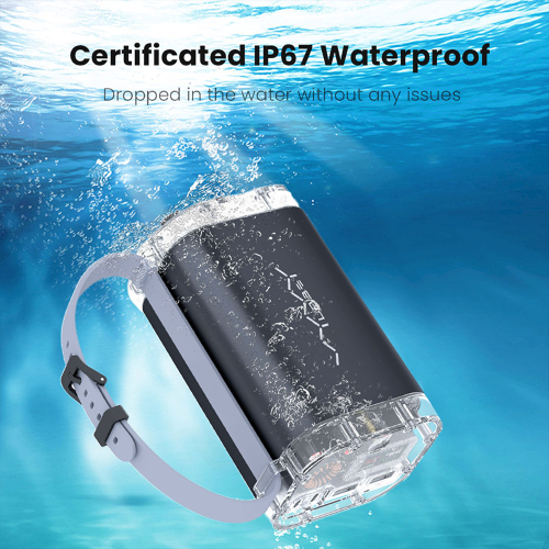 Vyvylabs P1 Outdoor Digital Display Mini Power Bank 40000mAh 100W-Dark Gray Image 2