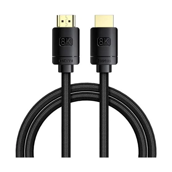 Baseus HDMI 8K to HDMI 8K Adapter Cable 10m High Definition Durable - Black Image 2