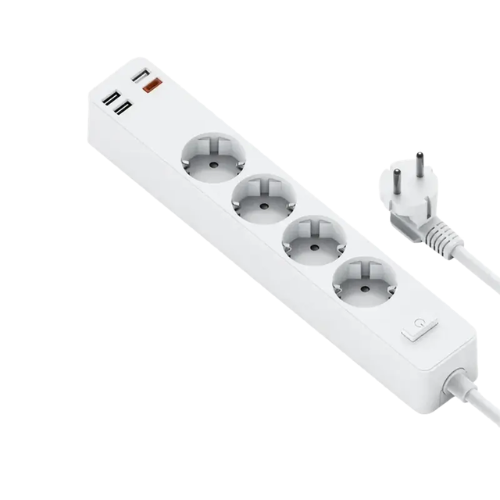 WiWU 20W Smart Power Strip EU Plug-White