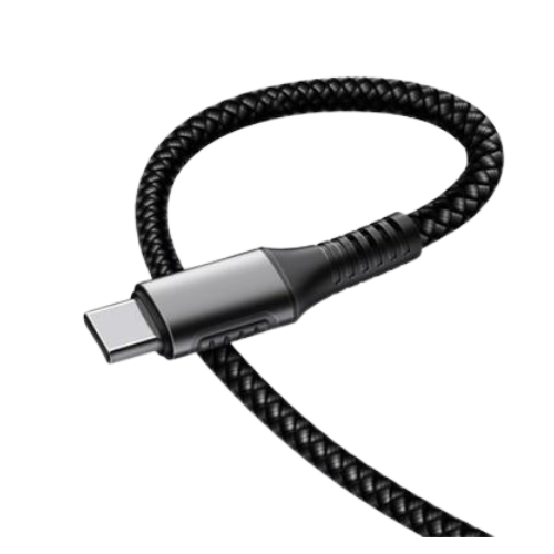 WiWU F20 100W Fast Charging Type-C to Type-C Cable 2M-Black Image 1