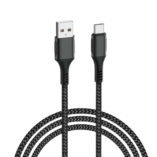 Wiwu F12 USB to Type-C 45W Super Fast Charging Cable 1M-Black