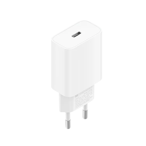 Xiaomi 20W PD Charger Type-C Port EU Plug Fast Charging Adapter-White Image 0