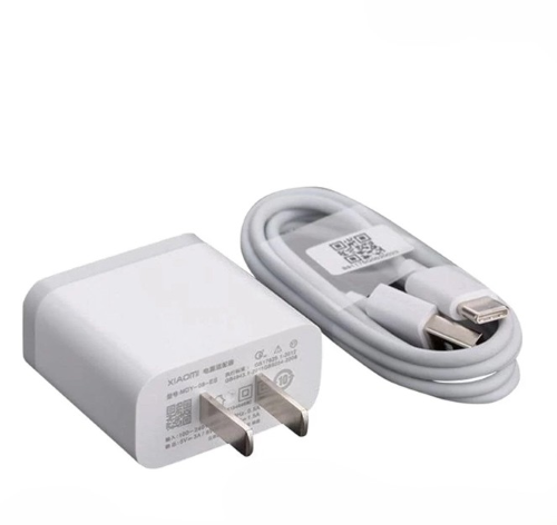 Xiaomi 2A Charger With Type-C Cable-White Image 0