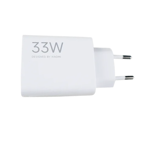 Xiaomi 33W USB Charger and Type-C Cable-White Image 0