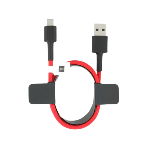 Xiaomi Braided Cable USB Type A to Type-C 1M-Red Image 0