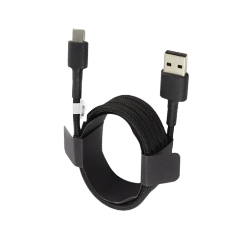 Xiaomi Braided Cable USB Type A to Type-C 1M-Black Image 0